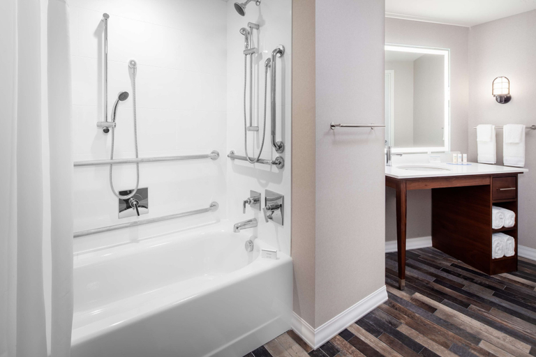 Bathroom 5, Homewood Suites by Hilton Boston Seaport District, Boston