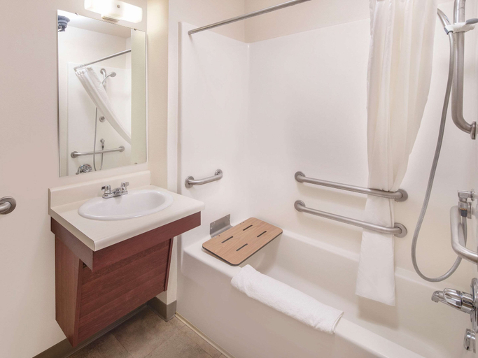 Bathroom 4, WoodSpring Suites Merrillville, Lake