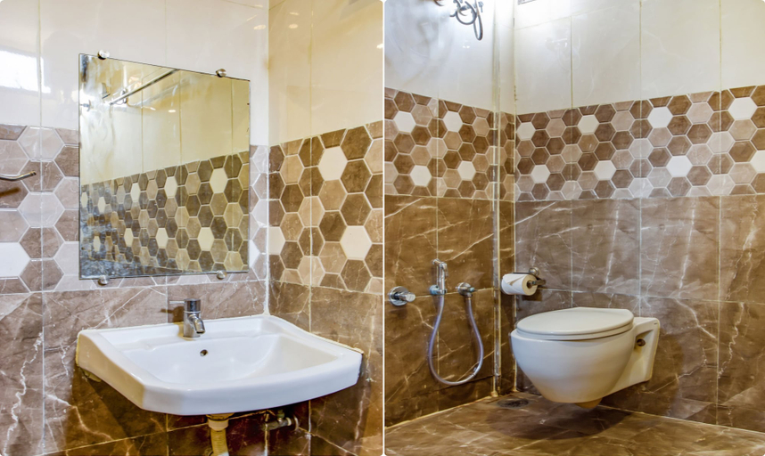 Bathroom 3, Hotel Rajdeep Inn, Ahmadabad
