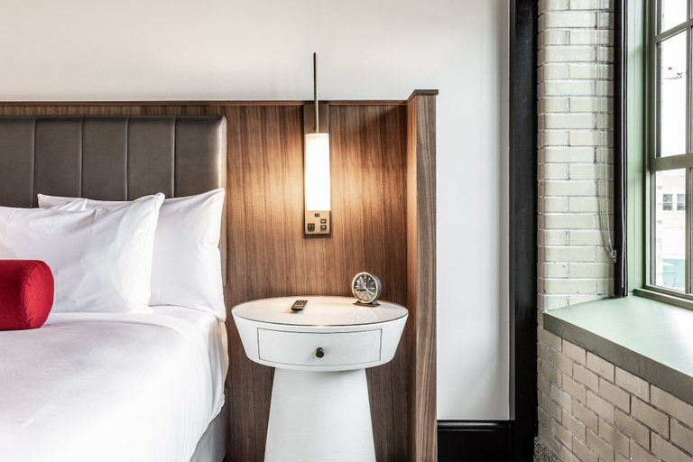 Bedroom 2, Bottleworks Hotel, Indianapolis