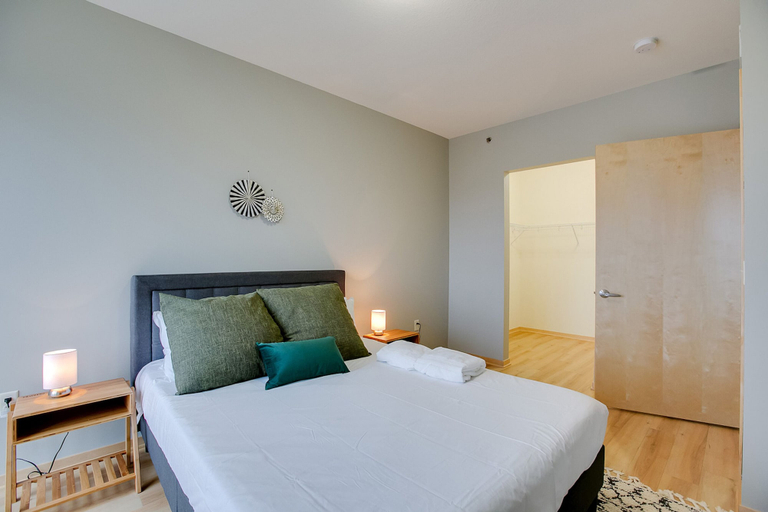 Bedroom 3, The Luxe Suites at Prospect Park, Hennepin