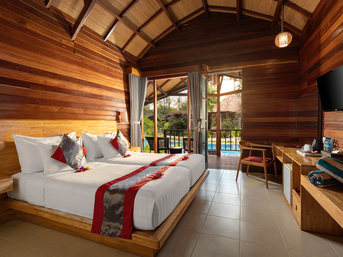 Bedroom 4, Gili Air Lagoon Resort By Waringin Hopitality, Lombok