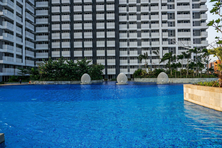 Exterior & Views 2, New Furnished Studio West Vista Apartment near Puri Indah, West Jakarta