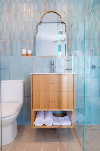 Bathroom 3, Vibrant Achziv Apartment