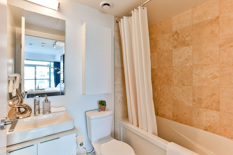 Bathroom 3, City View High-Rise Condo, Toronto