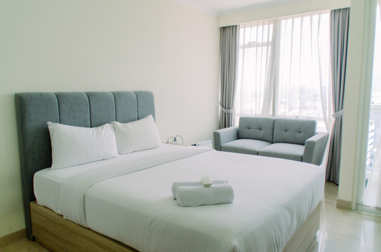 Bedroom 1, Elegant and Comfy Studio at Menteng Park Apartment, Central Jakarta