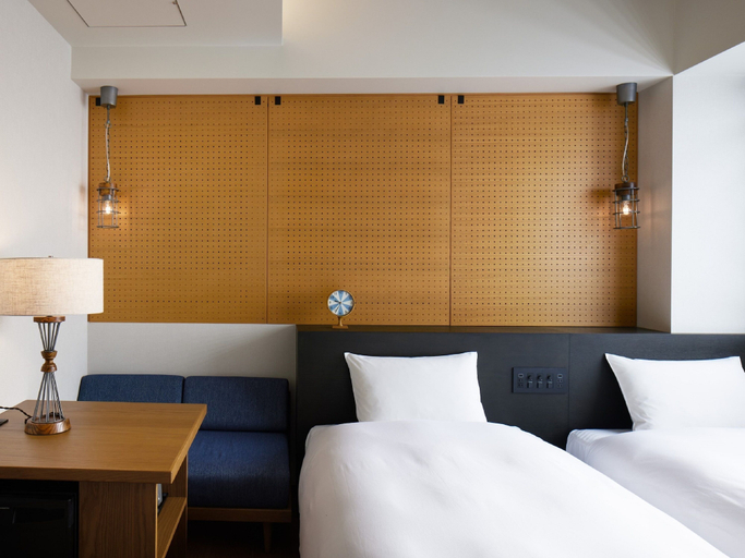 Bedroom 3, LAMP LIGHT BOOKS HOTEL fukuoka, Fukuoka