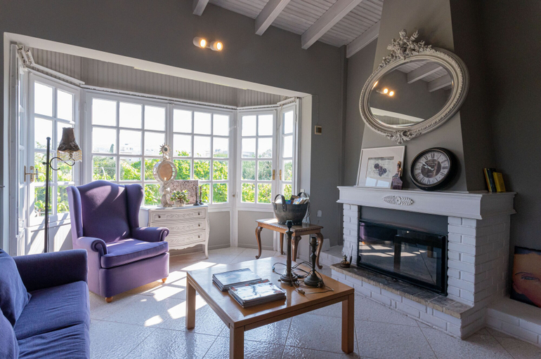Living area 2, Serene Seaside Bliss - Lush & Secluded Garden Oasis, Peloponnese