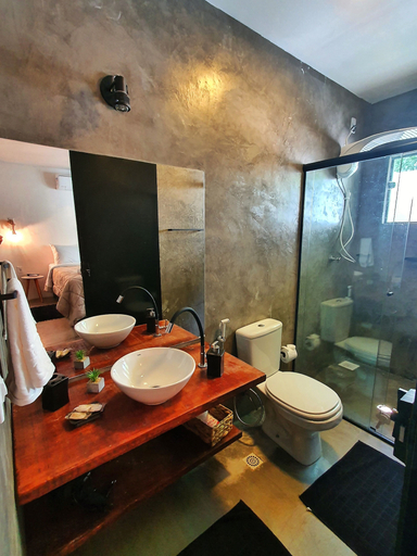 Bathroom 4, Morada dos Saguis Chalés, Alto Paraíso de Goiás