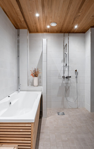 Bathroom 2, 1BR Penthouse with Sauna & Private Rooftop Terrace, Pirkanmaa
