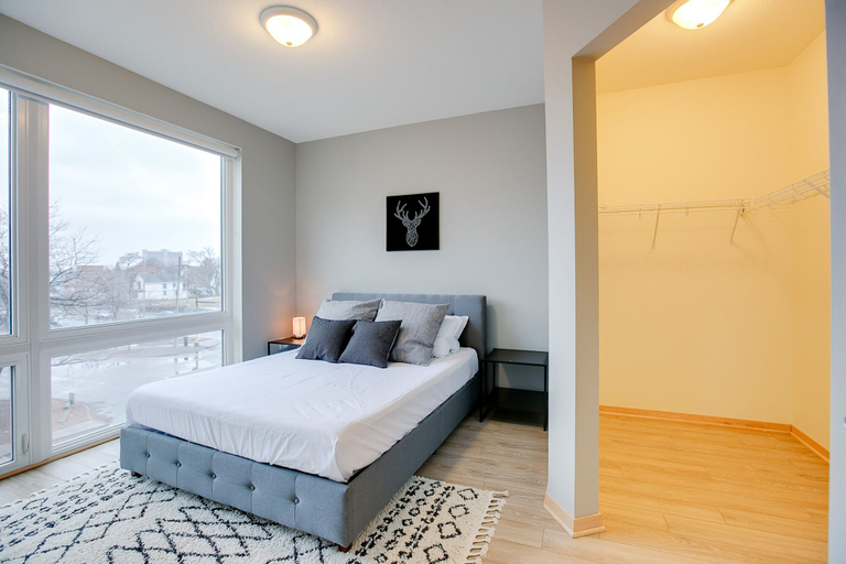 Bedroom 2, The Luxe Suites at Prospect Park, Hennepin
