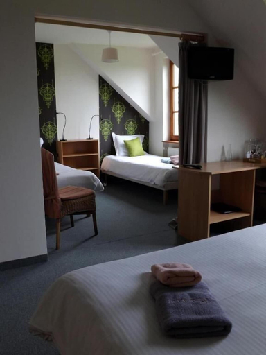 Bedroom 3, Hotel Hinterland, West-Vlaanderen