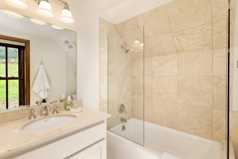 Bathroom 4, Chaparral Aspen Ranch Cabin, Pitkin