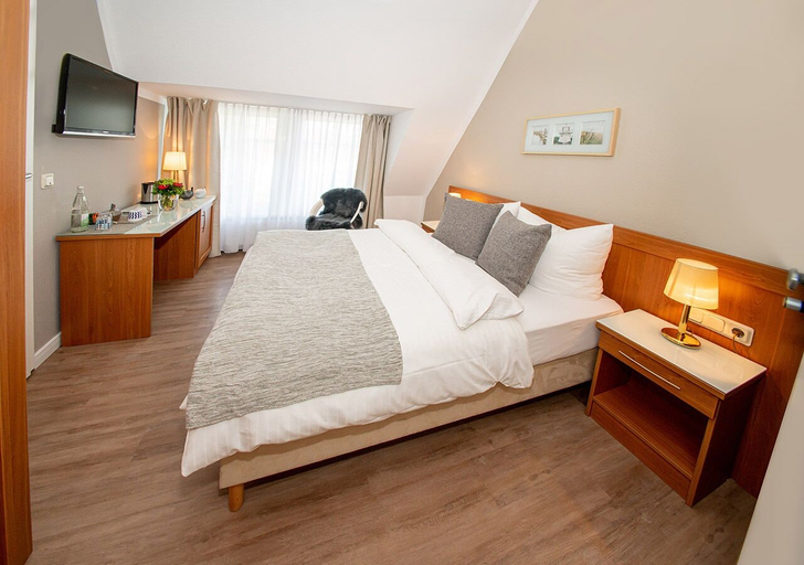Bedroom 3, Gastehaus & Apartments fliegendes Perlhuhn Borgfeld, Osterholz