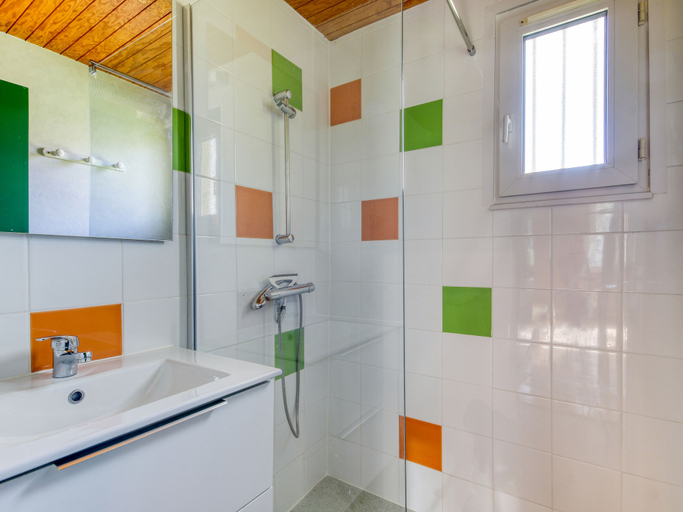 Bathroom 4, Vacancéole - Les Chalets de la Chazotte, Puy-de-Dôme