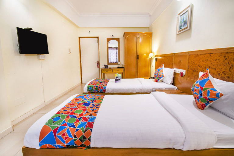Bedroom 2, FabHotel Metro Manor Central Station, Chennai