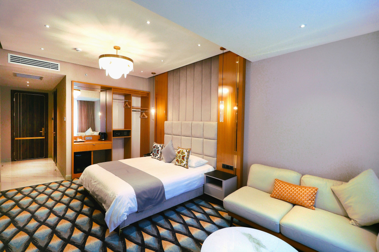 Bedroom 3, The Rumi Hotel & Residences, Rudaki
