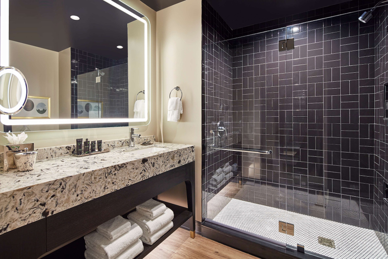 Bathroom 3, Hyatt Centric Downtown Sacramento, Sacramento