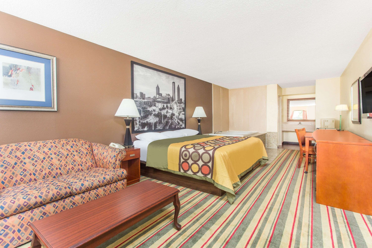 Bedroom 3, Super 8 by Wyndham Dublin, Laurens