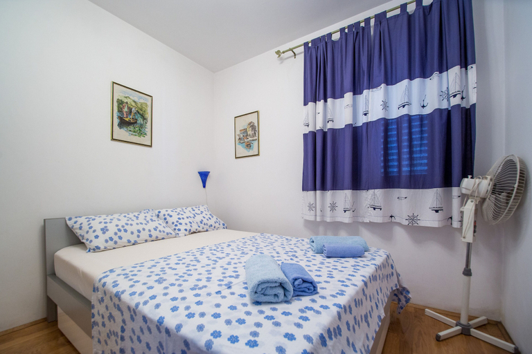 Bedroom 3, The Blue Apartments