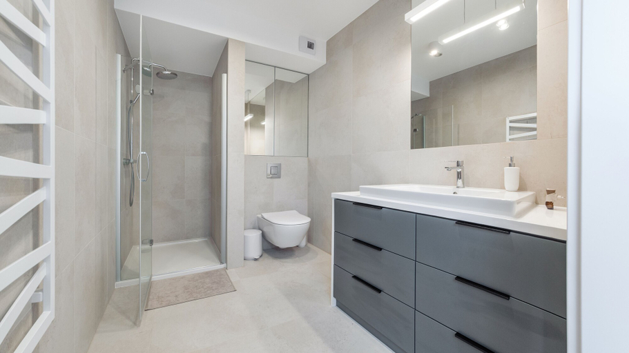 Bathroom 3, Apartamenty Sun & Snow Rogowo Pearl, Kołobrzeg