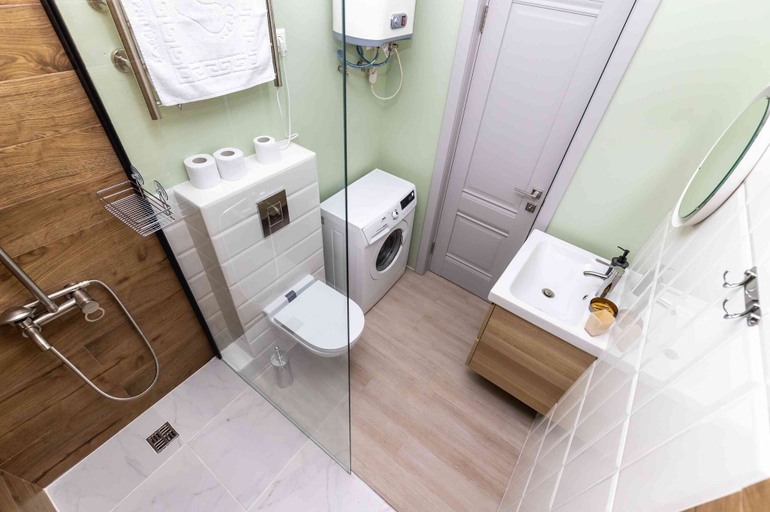 Bathroom 4, More Apartments Stanislavskogo 22, Sochi gorsovet