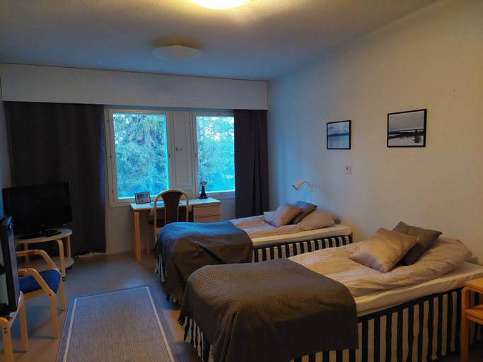 Bedroom 3, Majoitus KitkanRiisi - Hostel, Lapland
