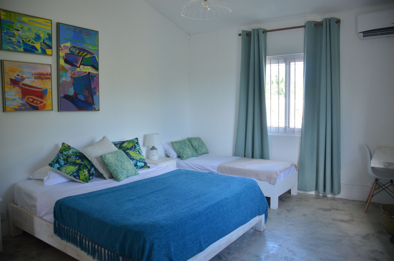 Bedroom 3, Villa Zourit Rodrigues Bungalow