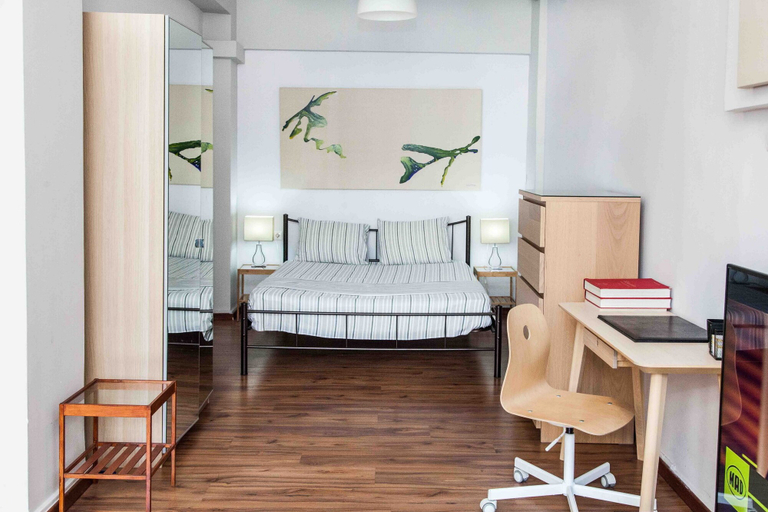 Bedroom 2, Modern-deluxe central apt in Athens, Attica
