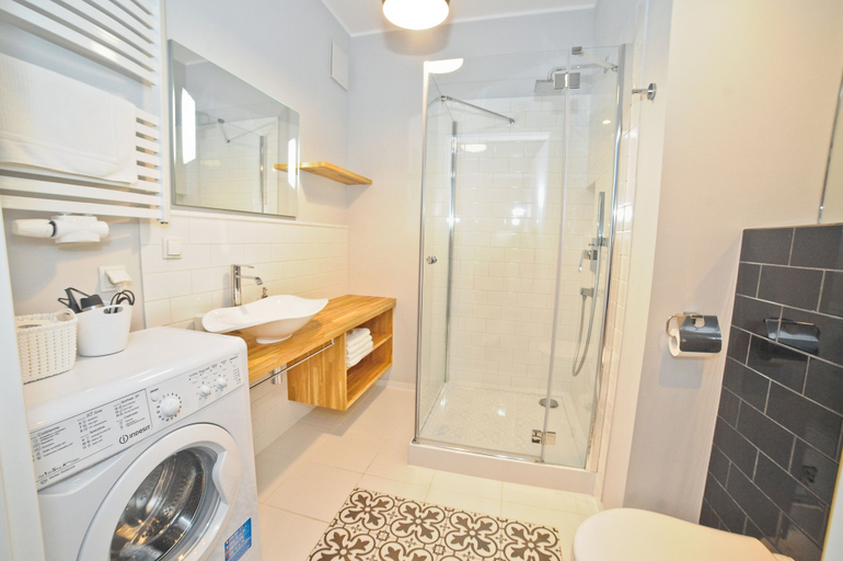 Bathroom, Grand Apartments Pastelowy, Gdańsk City