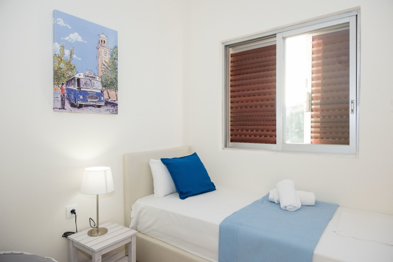 Bedroom 3, Spacious Apartment on the Beachfront, Peloponnese