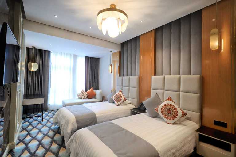 Bedroom 3, The Rumi Hotel & Residences, Rudaki