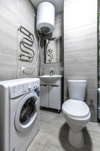 Bathroom 2, More Apartments na Khutorskoy 63 - 1, Sochi gorsovet