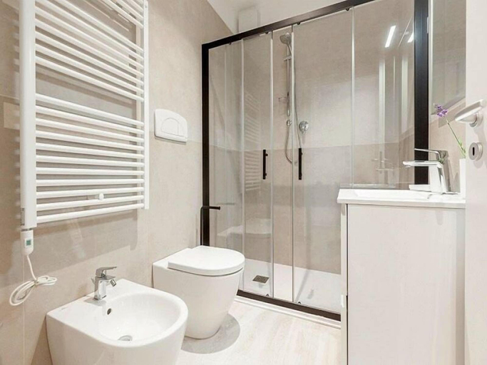 Bathroom 4, Corte Francigena - Apartments, Siena