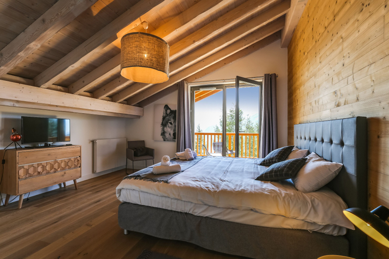 Bedroom 3, Terresens - Le Hameau de Barthélémy, Savoie