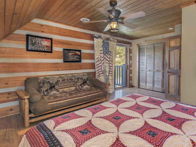 Bedroom 3, Drakes Mountain Hideaway, Sevier