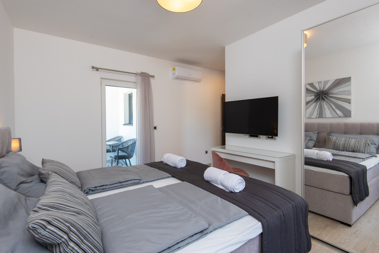 Bedroom 3, Holiday Villa Olive Tree, Orebić