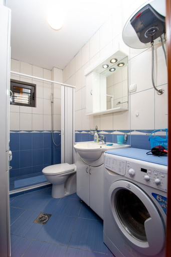 Bathroom 4, The Blue Apartments