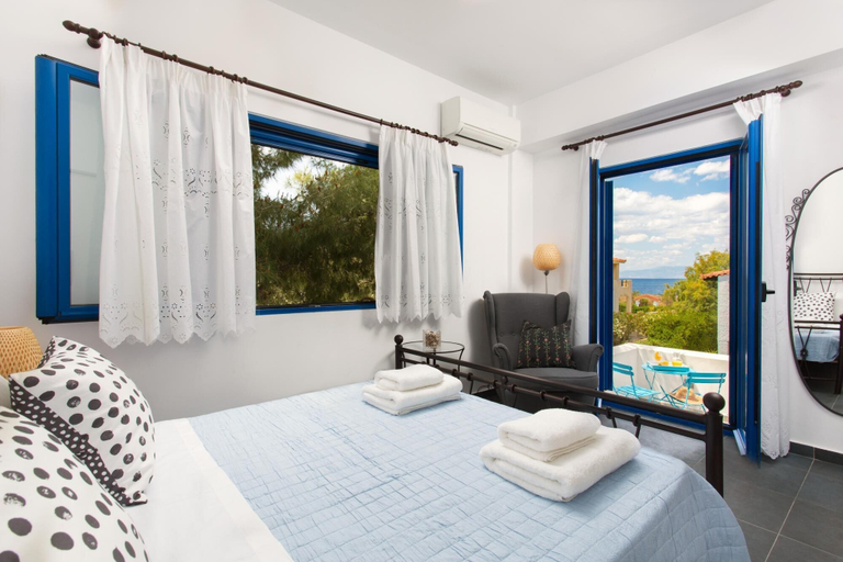 Bedroom 3, Aneli Villas - Villa Aegina, Attica