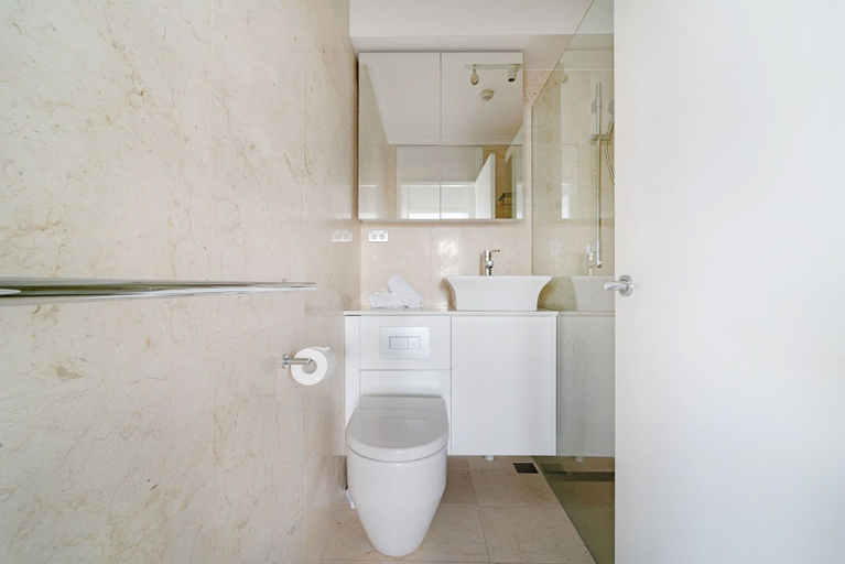 Bathroom, Harbourside 49 in North Sydney, Sydney