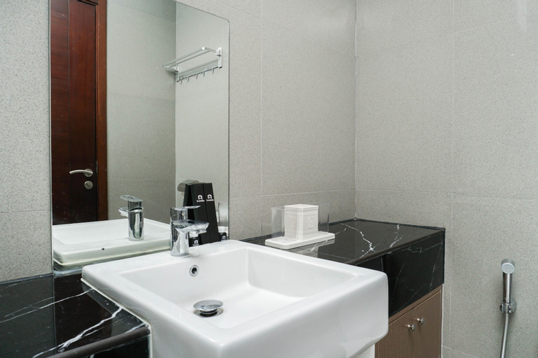 Bedroom 3, New Furnished Studio West Vista Apartment near Puri Indah, West Jakarta