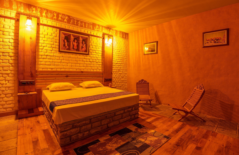 Bedroom 3, BluSalzz Homes - The Himalayan Bungalow, Almora - Uttarakhand, Almora