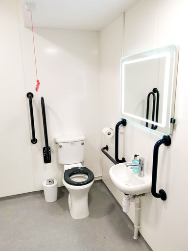 Bathroom 5, Cwtsh Hostel, Swansea
