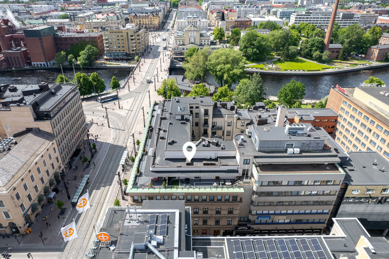 Others 3, 1BR Penthouse with Sauna & Private Rooftop Terrace, Pirkanmaa