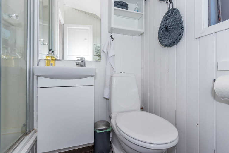 Bathroom, Paradise Cabin, Hraungerðishreppur