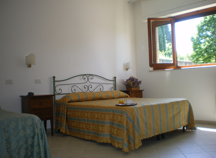 Bedroom 3, Hotel I Platani, Siena