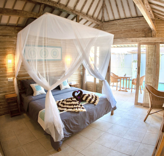Bedroom 4, Gilizen Resort - Private Pool Villas, Lombok