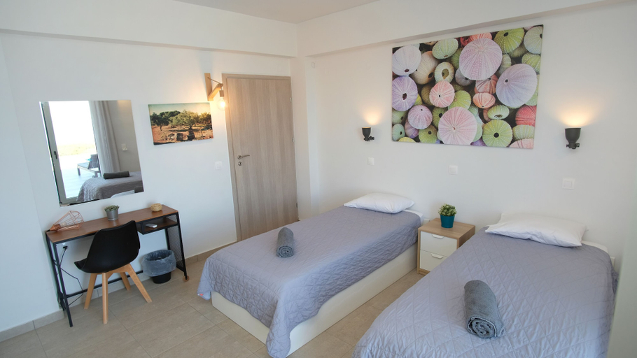 Bedroom 3, Eva Villas, Crete
