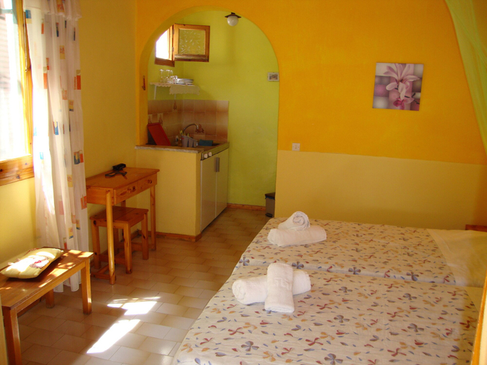 Bedroom 4, Ipsia Apartments, Ionian Islands