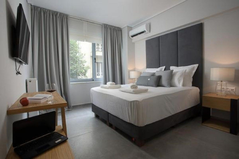 Bedroom 2, LeGeo-Luxurious Athenian Apartment, Attica